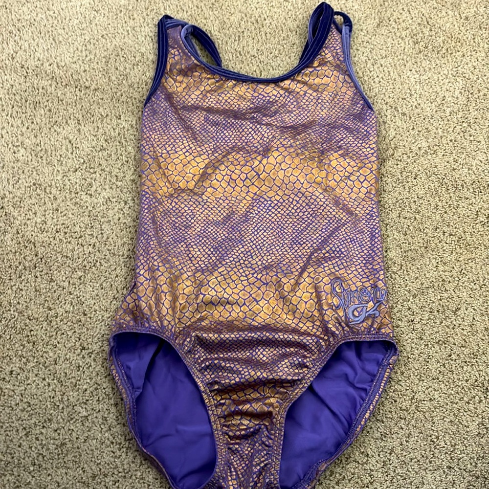 GK “snake skin” gymnastics leotard - Picture 3 of 6